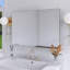 Pharmacie rectangulaire en aluminium avec miroir-2132738684