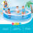 Intex Swim Center Family Lounge Pool for Ages 6+ – Inflatable Pool Lounge for Family Fun