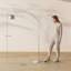 167cm Painted Arched Floor Lamp-1915228934