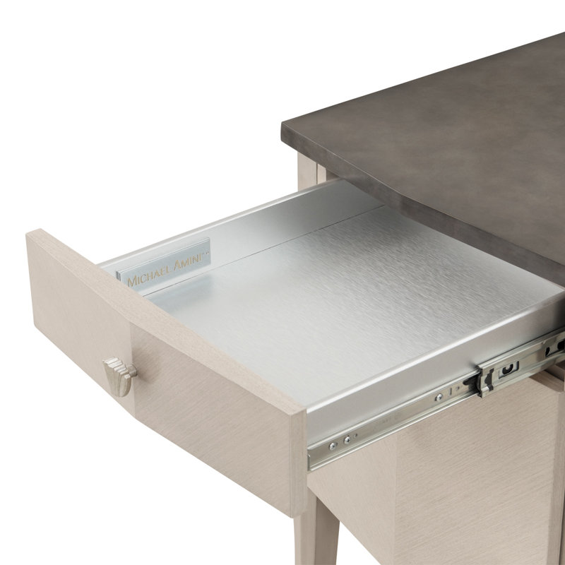 Fantosini Vanity With Mirror - Silver Mist