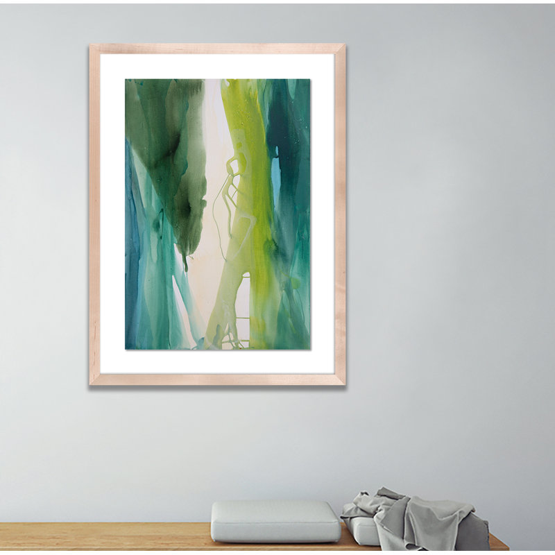 Ocean Water III Print by Kim Whiteside, Natural, 48" H x 36" W x 2.5" D