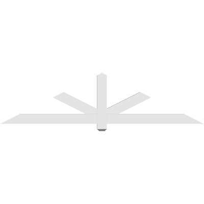 Support de pignon en PVC de qualité architecturale Kennewick