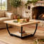 Frame Coffee Table with Storage