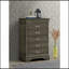 Commode Louis Phillipe, gris-657724230