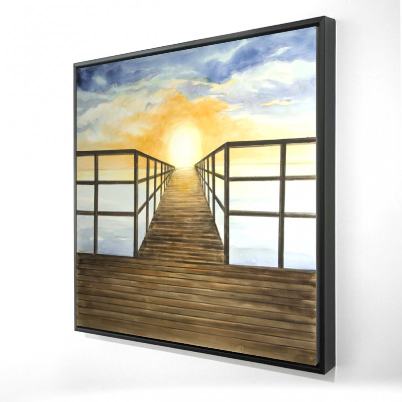 " Sunset In The Sea "