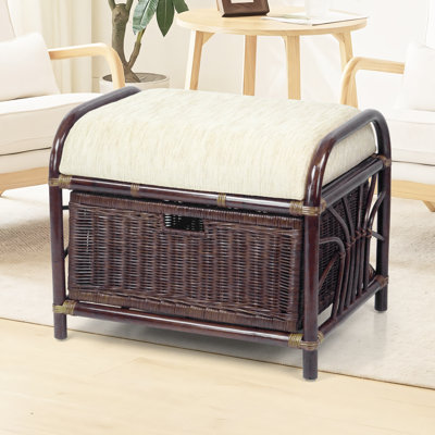 Eukleides Upholstered Ottoman