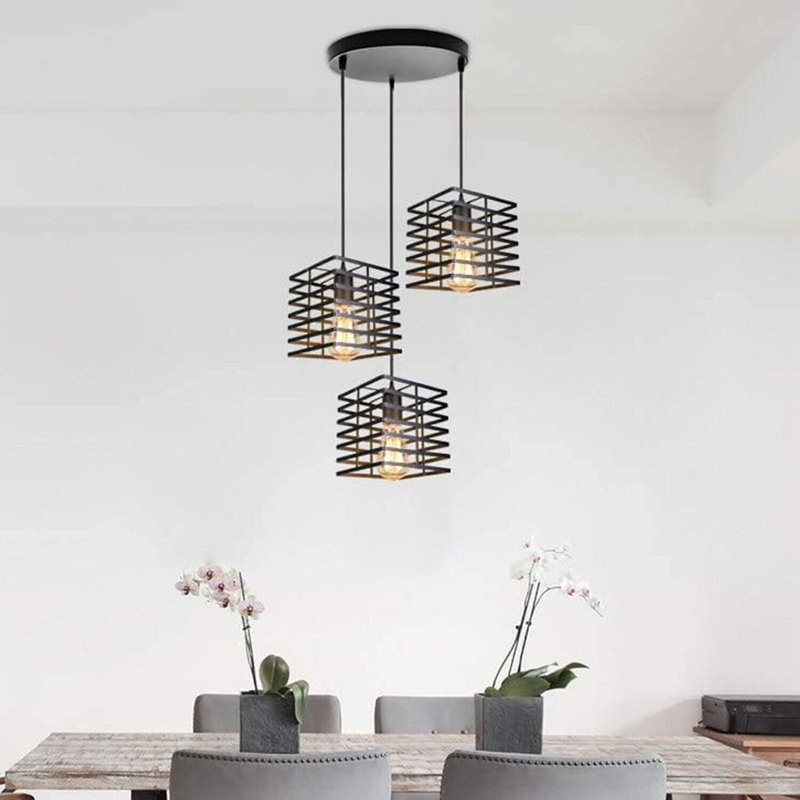 3 - Light Black Pendant