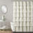 Lace Ruffle Shower Curtain-962087657-982016980