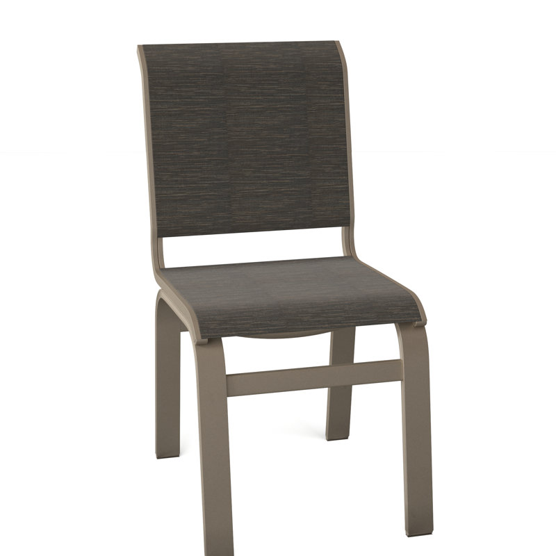 Chaise d'appoint de salle à manger Hiraku, Désert texturé, Gris anthracite Collect