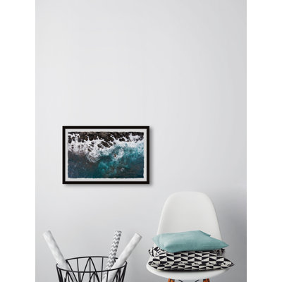Rock Breakwater by Karolis Janulis - Single Picture Frame Painting