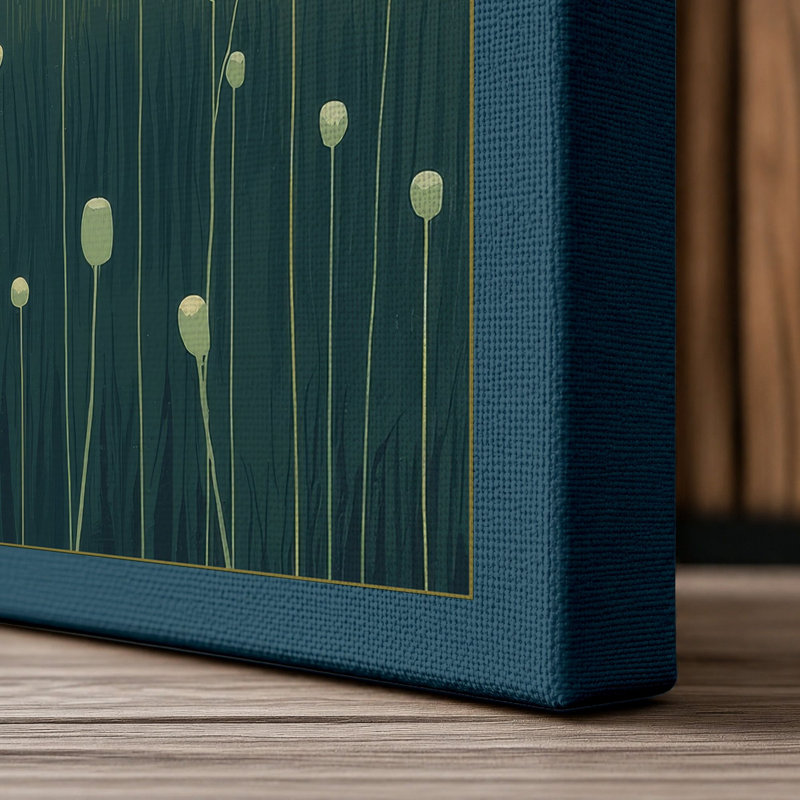 Print, 36x24 - 91.4 x 61.0 cm, Teal Border