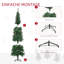 195cm H Artificial Pine Christmas Tree