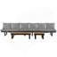 Versatile Outdoor Sofa Set with Adjustable Seats and Multiple Functional Tables-1543714094