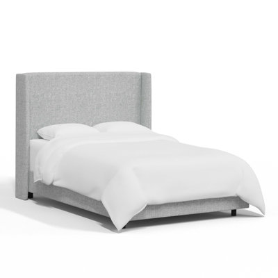 Tilly Upholstered Wingback Bed