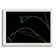 Abstract Neon Floral 27 - Single Picture Frame Print on Canvas
