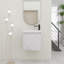 Meuble-lavabo simple 19,74 po avec plateau en résine Aayisha-688923361-688923391