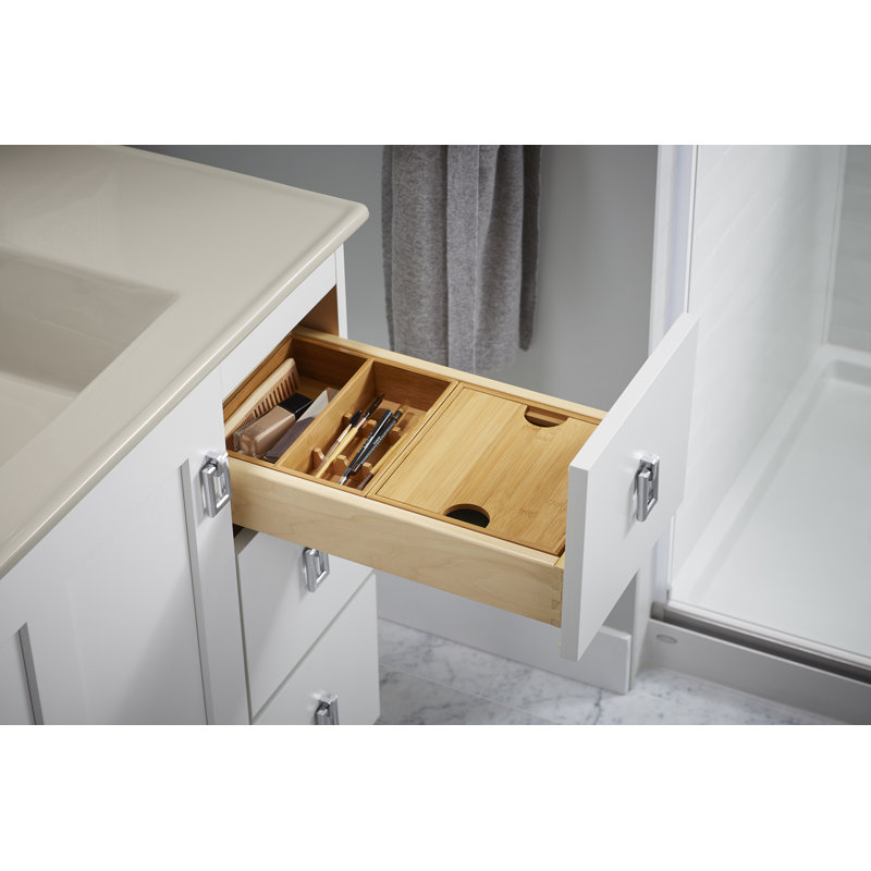 1.81"H x 8.69"W x 8.25"D Drawer Organizer