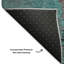 Tapis abstrait Premium Crestover AMF1870 lavable à la machine-1354148030
