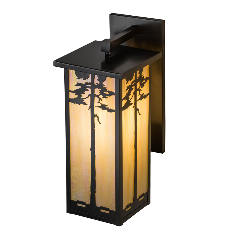 Rustic Lodge 1 - Light Outdoor Wall Lantern
