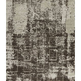 Modern Tibet Hand Knotted Area Rug in Gray