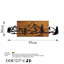 Handmade Wall Decor on Solid Wood