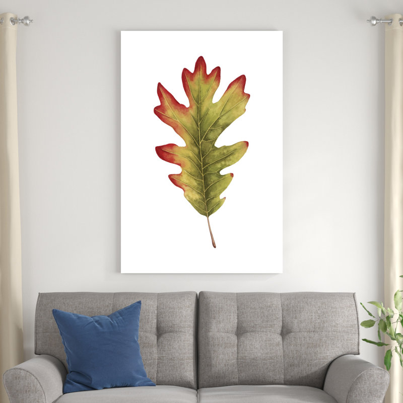 " Fall Leaf Study II " by Grace Popp Painting Print, 48" H x 32" W 
