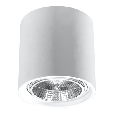 Ceramic Flush Mounted Sconce