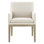 Chaise de salle à manger avec accoudoirs Bethea