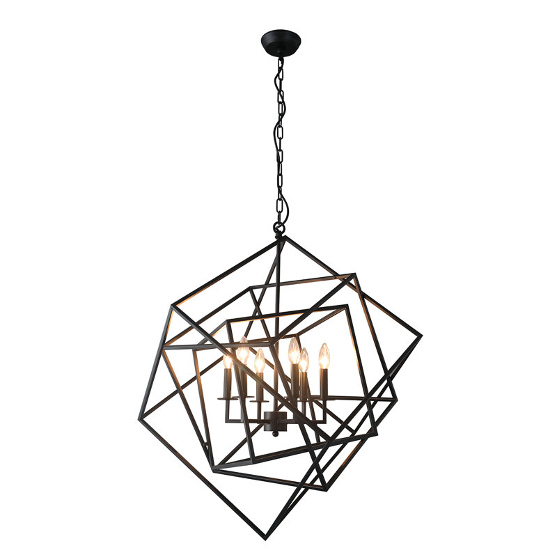 Fredrico 6 - Light Dimmable Chandelier