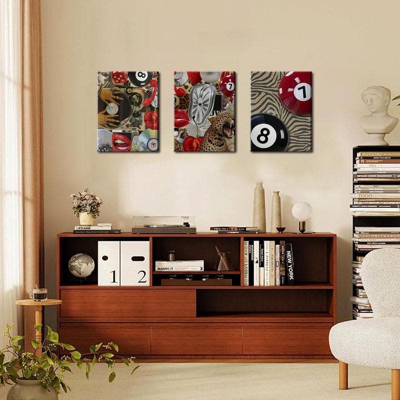 3 Piece Wrapped Canvas Print