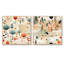 Jason - Ensemble de 2 collage de paysages abstraits carrés-102161882-102161886
