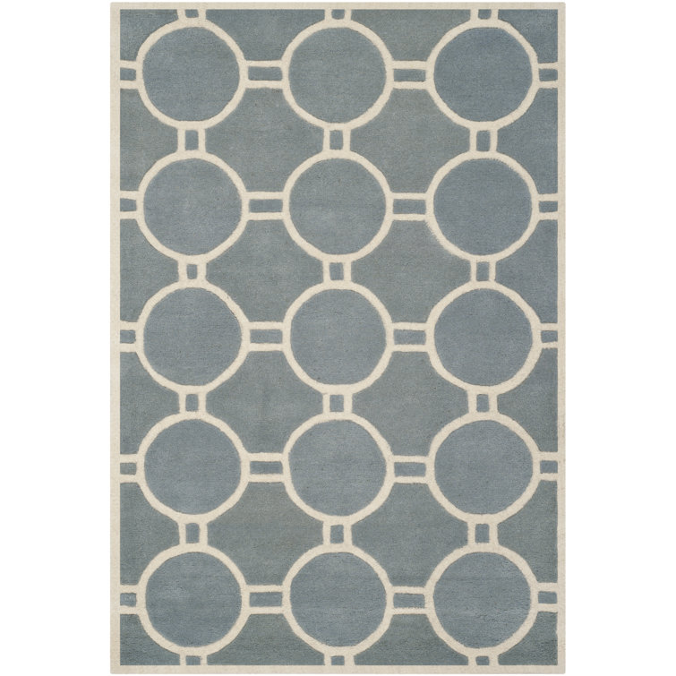 Teresita Hand Tufted Wool Geometric Rug