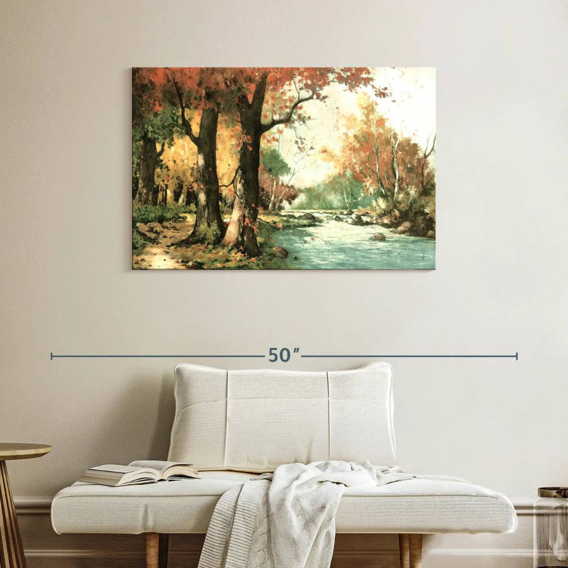 Paysage d'automne Alvord I, H 26 po x l 39 po