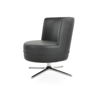 Fauteuil ovale pivotant Hilton