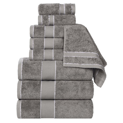 Niles 9 Piece Egyptian Giza Cotton Towel Set