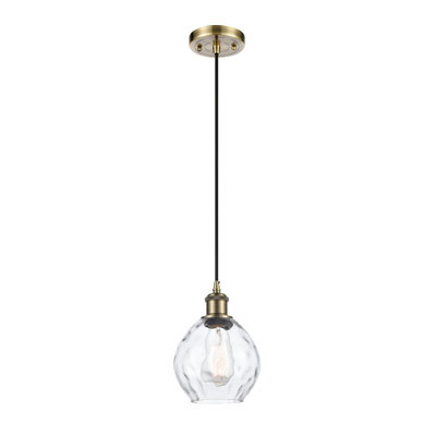 Luminaire suspendu simple à 1 lumière Jaron