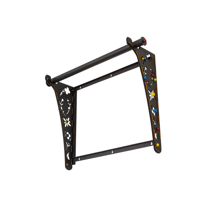 Swiss Cow Bell Wall Bracket Shelf