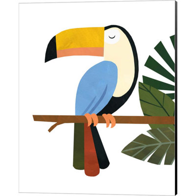 "Tucker The Toucan" par Emily Kopcik - impression sur toile tendue