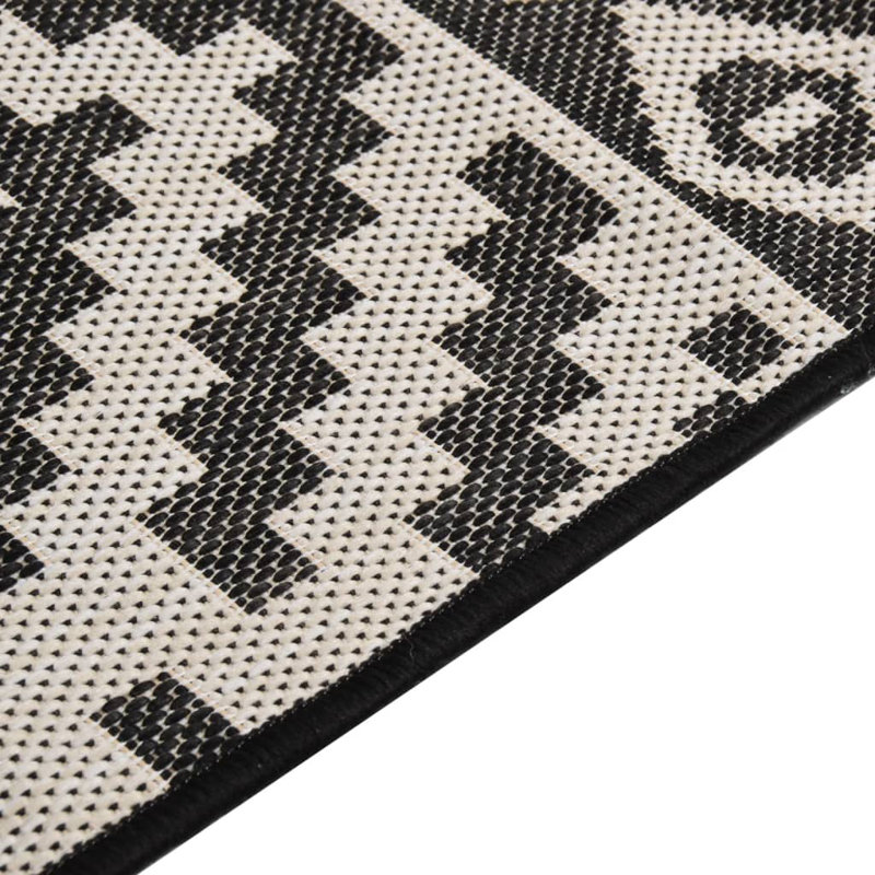 Bautz Striped Hand Woven Indoor / Outdoor Area Rug, Rectangle 80 x 150cm