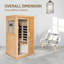 Chambre pour une personne avec sauna infrarouge simple