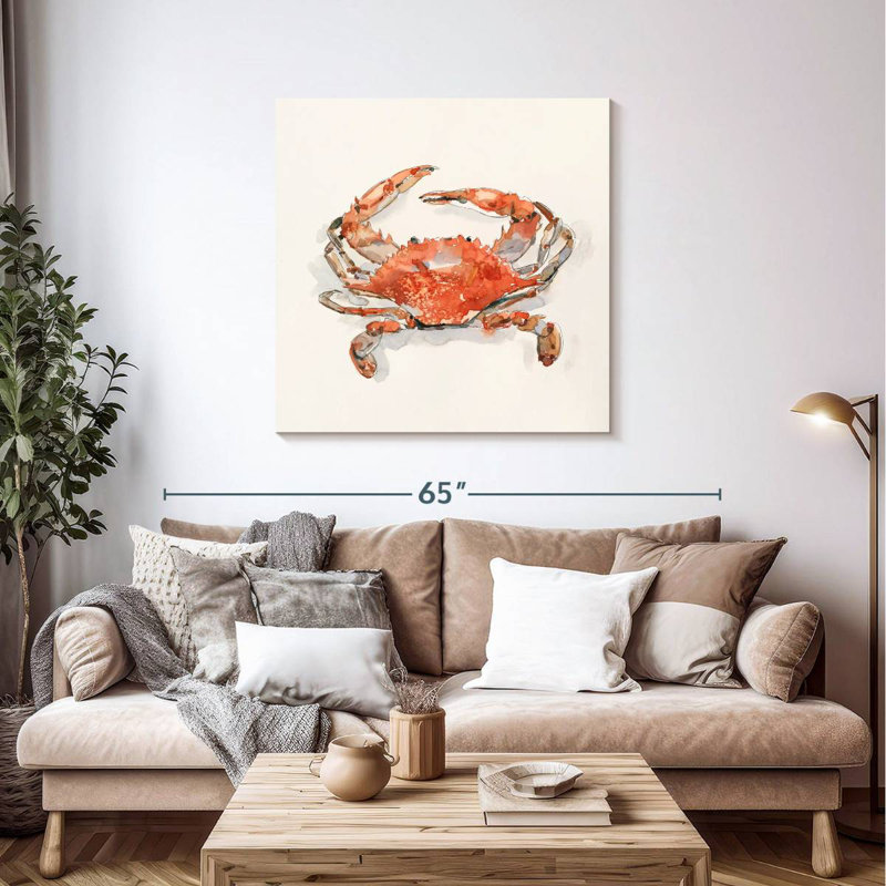 Yarlin Crusty Crab II, 39" H x 39" W