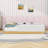 Twin Upholstered Platform Bed with Guardrail
