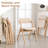 Upholstered Padded Stackable Folding Chair-1707543988