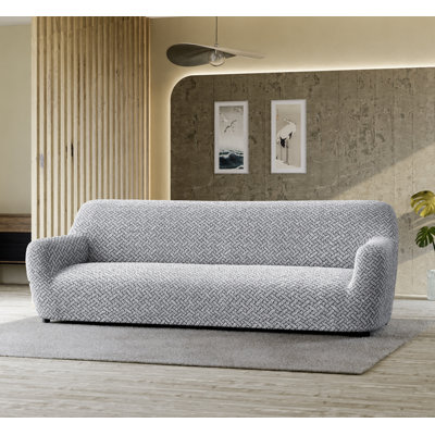 Stretchy Slipcover for Sofa - Durable & Stylish - Printed Collection