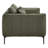 Rae 84'' Genuine Leather Upholstered Sofa