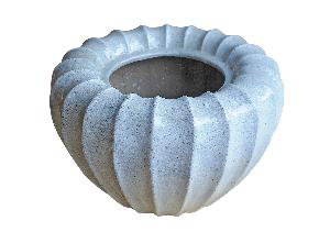 Carnuel Ceramic Pot Planter, 40cm H x 58cm W x 58cm D