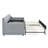 Twin Size Upholstery Daybed With Twin Size Erectable Trundle And USB Charging Design-795310523