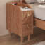 Carlyse 25cm W Manufactured Wood Bedside Table
