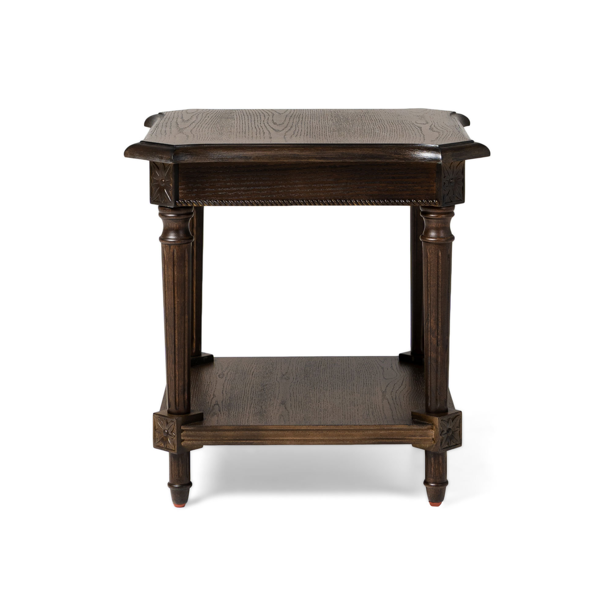 Maven Lane Pullman Square Wooden Side Table &amp; Reviews | Wayfair
