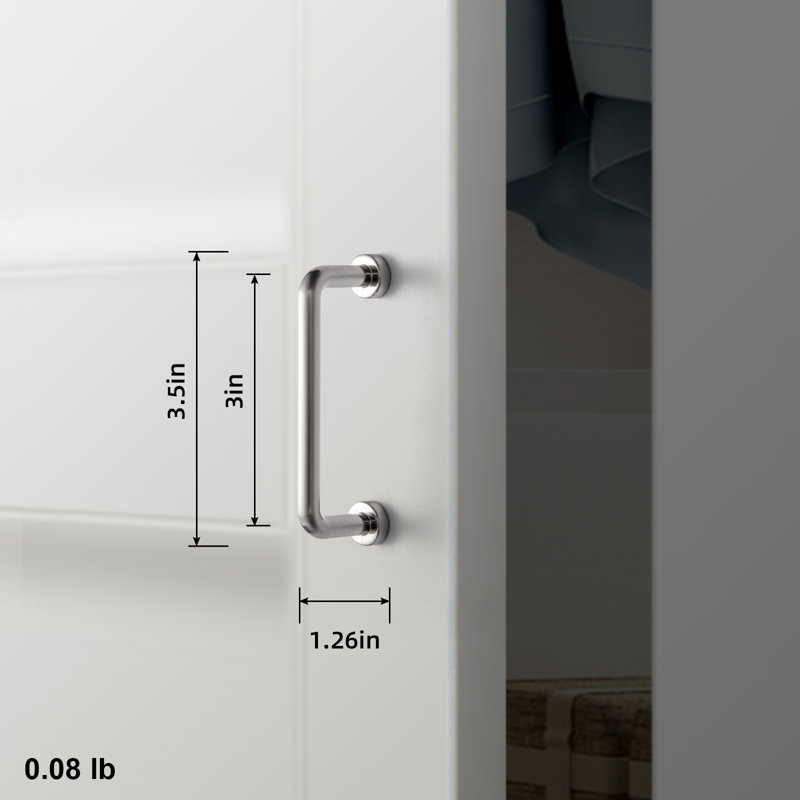 3" Centre Bar/Handle Pull Multipack, Satin Nickel
